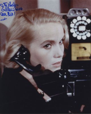 Eva Marie Saint Signed Autographed Color Photo Alfred Hitchcock Star
