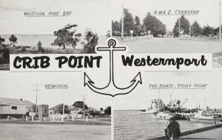 Apc135) Pc Crib Point,  Westernport,  Victoria,  Gc,