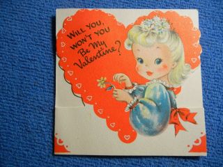 Vintage Hallmark Valentine 1940 