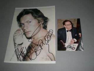 Helmut Berger Sexy Signed Autograph Autogramm 8x11 Inch Photo In Person
