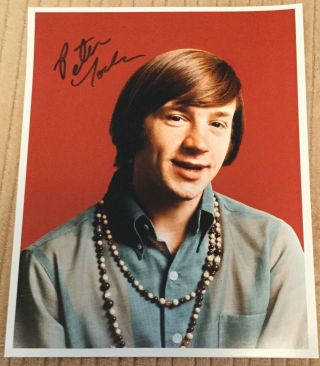 Peter Tork “the Monkees” Autograph Photo