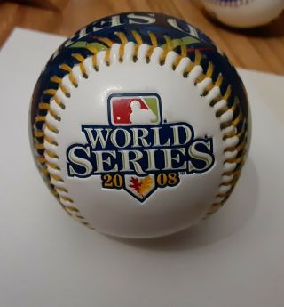 2008 World Series Logo Baseball,  Philadelphia Phillies Vs Tampa Rays