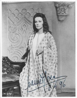 Jeanne Moreau In Great Catherine (1968) Hand - Signed 10” X 8” Portrait
