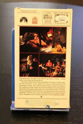 Friday the 13th Part 2 Signed VHS Tape - (4) Cast Signatures - JSA Cert - Dash 3