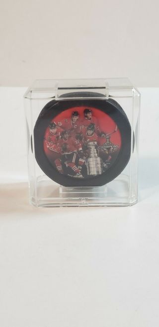Nhl Chicago Blackhawks Stanley Cup Champions Hockey Puck Nhl Licensed Product