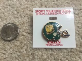 1995 Cfl Memphis Mad Dogs Football Sports Collectors Series Badge Pin Back