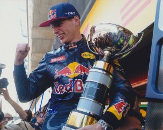 Max Verstappen Signed Red Bull Racing F1 Formula 1 8x10 Photo 2