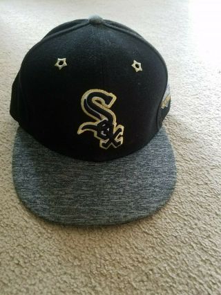 Chicago White Sox All Star Game 2016 Fitted Baseball Hat Euc