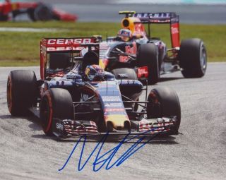Max Verstappen Signed Red Bull Racing F1 Formula 1 8x10 Photo 11