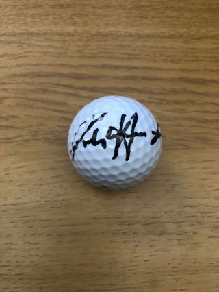 Pádraig Harrington Signed Golf Ball Aftal
