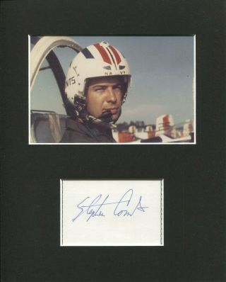 Stephen Coonts Flight Of The Intruder Author Signed Autograph Photo Display