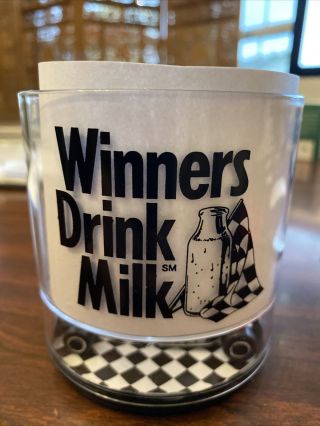 Winners Drink Milk Indiana Dairy Farmers IndyCar Indy 500 Plastic Car in Bottom 2