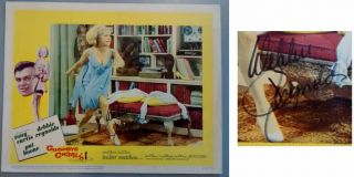 1964 Lobby Card Debbie Reynolds Signed Autograph Lc87