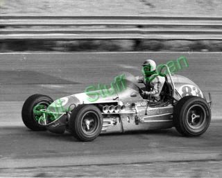 1965 Usac Indy Car Racing Vintage Photo 8 " X10 " Dick Atkins Kuzma Offenhauser