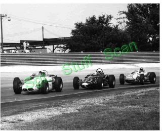 1963 Usac Indy Car Racing Vintage Photo 8 " X 10 " Bobby Grim,  Mccluskey,  Sachs