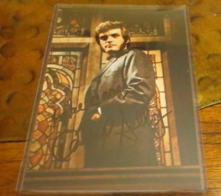 David Selby As Quentin Collins Signed Autographed Photo Dark Shadows Tv Show