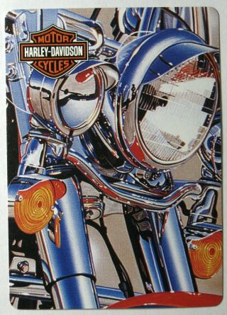 Harley Davidson Electra Glide Standard Single Swap Playing Card Ace of Spades 2