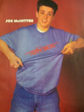 Joey Joe Mcintyre,  Kids On The Block,  Danica Mckellar,  Double Vintage Pinup