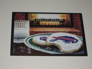 2006 - 07 Buffalo Bills Holiday Christmas Card.  Team Issued.