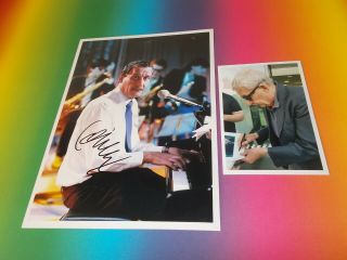 Paolo Conte Italian Singer Signed Autograph Autogramm 8x11 Photo In Person