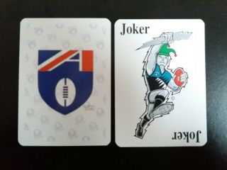 Port Adelaide Power Afl Team Football Mascot Single Swap Playing Card Rare Joker