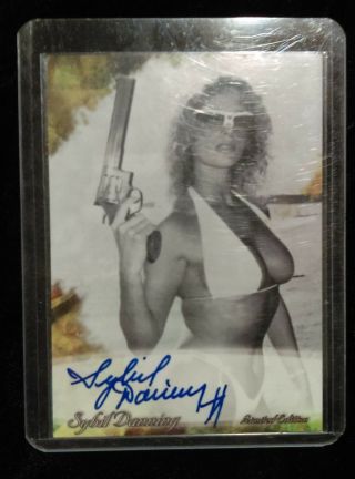 Sybil Danning Trading Card Signed Autographed