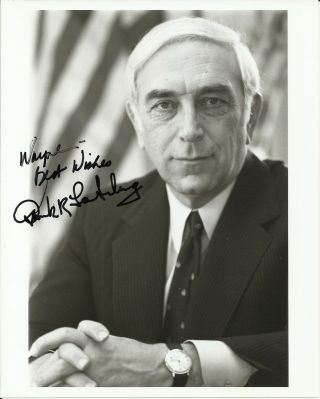 Frank Lautenberg - U.  S.  Senator Autographed 8x10 Signed Photo