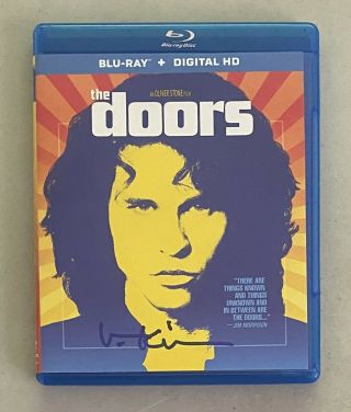 Val Kilmer Signed The Doors Blu Ray Disc Movie Autographed Psa/dna Sticker Only