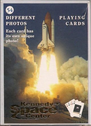COMPLETE BOXED - KENNEDY SPACE CENTRE - PLAYING CARDS 2