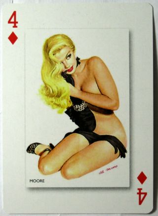 Pin - Up By Moore Single Swap Playing Card - 1 Card