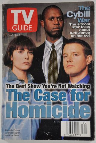 Tv Guide 12/28/1996 The Case For Homicide