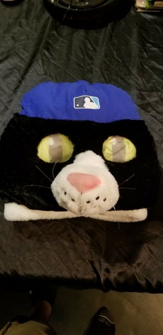 Tampa Bay Rays Dj Kitty Mascot Head Hat 7/21/18 Giveaway Hat Head