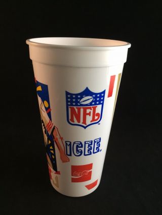 Vintage San Francisco 49ers NFL Icee Coca - Cola Drinking Cup 3