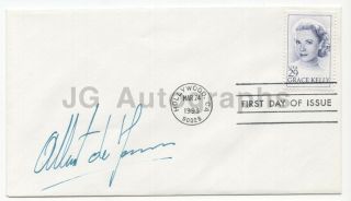 Albert Ii,  Prince Of Monaco - Signed First Day Cover