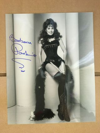 Barbara Parkins Headshot Photo With Authentic Hand - Signed Autograph.