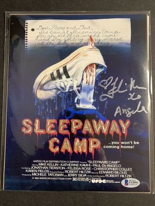 Sleepaway Camp - Signed By Felissa Rose " Angela " Autograph Bam Horror Box