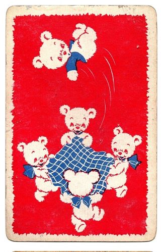 Bear Animal Swap Cards Vintage Many Playing Cards I Combine Orders