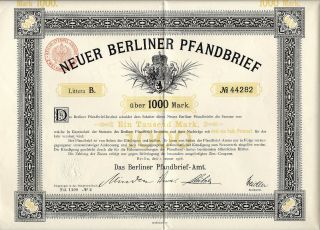 3 German Certificates From Early 1900 And 3 Partial Sheets Of Payment Stubs