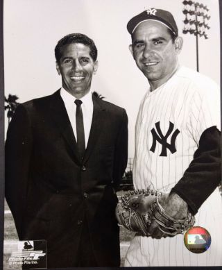 Phil Rizzuto And Yogi Berra 8x10 Photo York Yankees