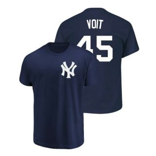 Luke Voit York Yankees Name & Number T - Shirt - Navy