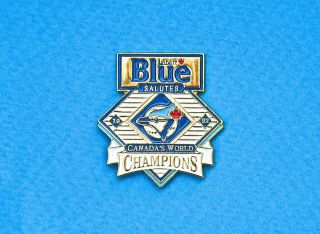 Toronto Blue Jays 1992 World Champions Pin Labatt Breweries