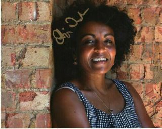 Television Autograph: Adjoa Andoh (actress) Signed Photo