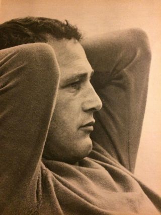 Paul Newman,  John Davidson,  Double Full Page Vintage Pinup