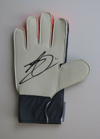 Jack Butland Signed Goalkeeper Glove Stoke City Autograph Goalie Memorabilia