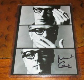 Michael Caine Signed Autographed Photo Over 130 Films Spanning More Than60 Years