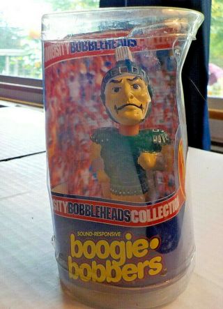 University Bobbleheads Boogie Bobbers Sparty Michigan State Universty 4 " Tall