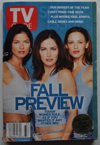 Tv Guide 9/15/2001 Fall Preview