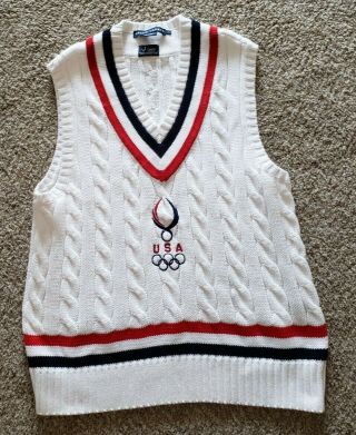 Ralph Lauren 2008 Beijing Olympic Sweater Vest - Team Usa - Size L