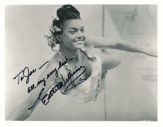 Esther Williams - Signed Vintage Photograph