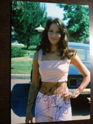 Jaclyn Smith Authentic Hand Signed Autograph 4x6 Photo - Sexy - Charlie 